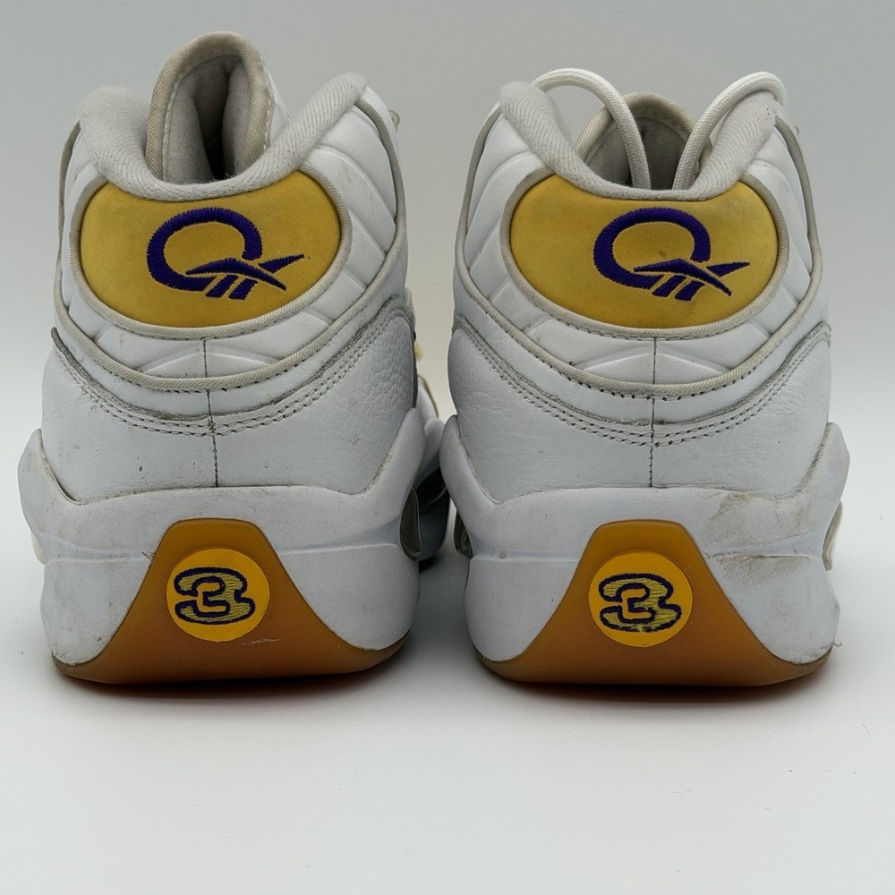Reebok Question Mid 'Yellow Toe' FX4278 Size 12‎ No Box - Picture 7 of 13